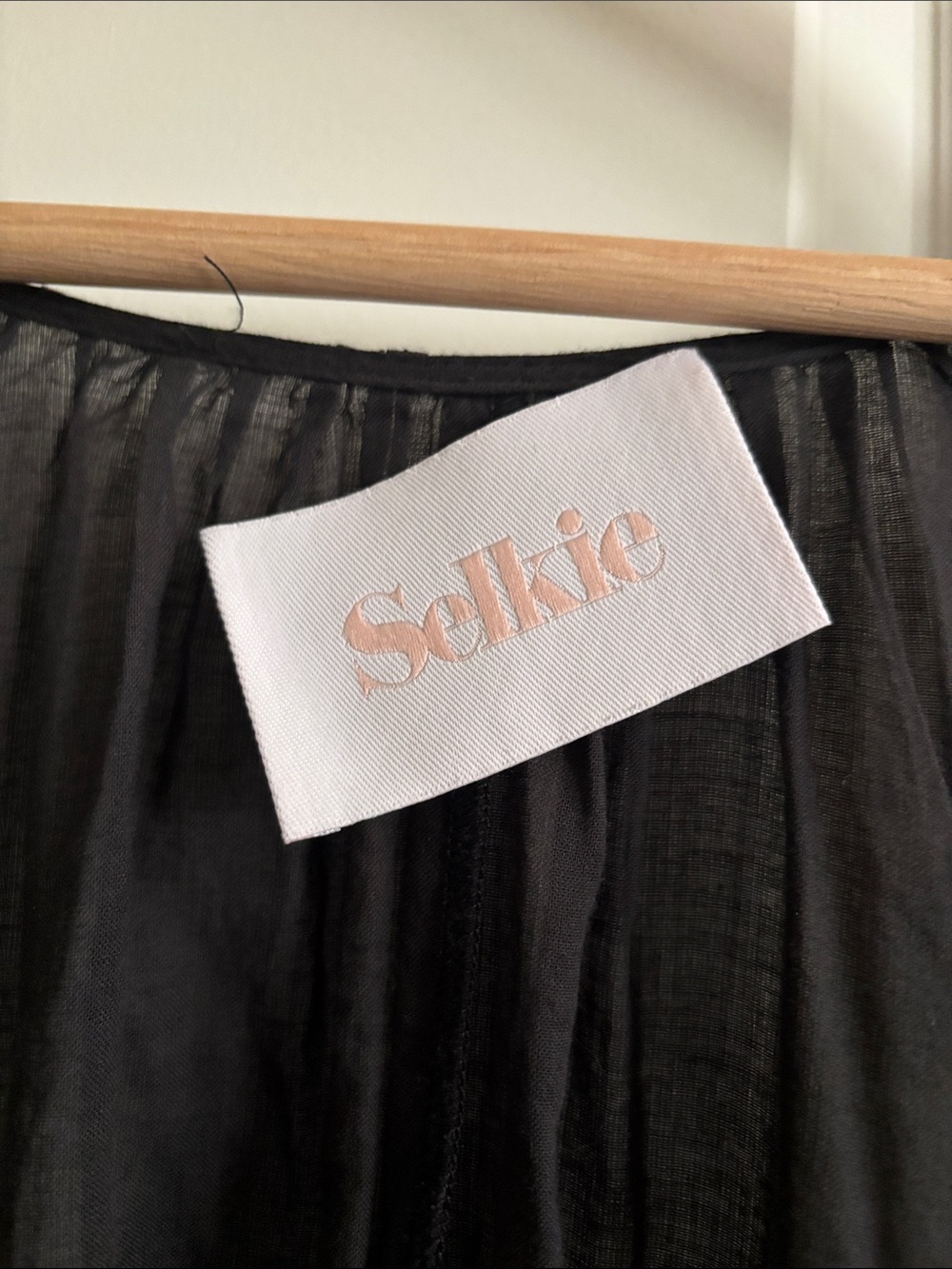 Selkie The Morning Walk Robe in Caviar - Women's XS - Picture 5 of 5